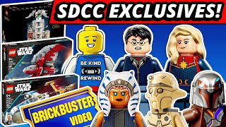 LEGO NEWS! Comic Con Exclusives! Ahsoka Sets! $430 Gringotts! The Marvels! Creepiest Sets EVER?!