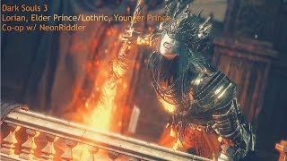 Dark Souls 3 - Lorian, Elder Prince & Lothric, Younger Prince (Boss Fight) Co-op w/ NeonRiddler