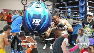 TOP RANK! ELITE Boxers Train At PRESTIGIOUS Gym In Las Vegas!