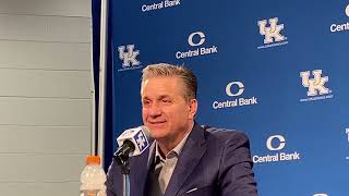 John Calipari Post-Georgia Press Conference