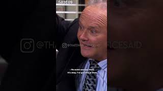 [S03E09 - "The Convict"] Oh dear Creed😂😂