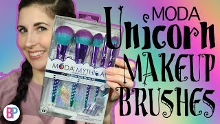 Moda Unicorn Makeup Brushes