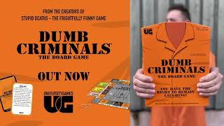 Dumb Criminals Board Game