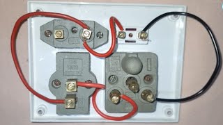 16 ampere 5 in 1 power plug wiring connection| 5 in 1 power plug connection