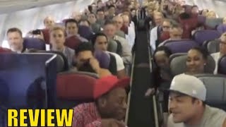 THE LION KING Australia: Cast Sings Circle of Life on Flight Home from Brisbane Lion King Airplane