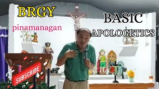 MR, ALAS VLOG is live! BRGY PINAMANAGAN BASIC APOLOGETICS