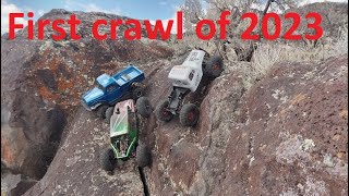 First crawl in 2023