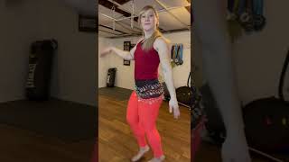 Never be afraid to try new things… adding belly dancing to my exercise routine.