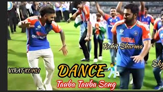 Virat Kohli Dance x Tauba Tauba Song | Virat Kohli Dance | Rohit Sharma Dance #viratkohlidance