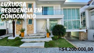 Luxuosa residência em Curitiba-Pr - (41) 99930-9650