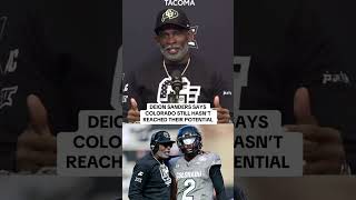 Deion Sanders said Colorado is just getting started! #shorts