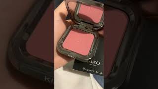 Kiko blusher #blusher #beauty #anuahujavlogs