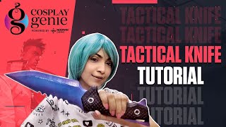 Making the Perfect Valorant Tactical Knife || Cosplay Genie #Valorant #cosplay