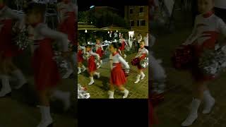 Cheerleader in Italy. Mazsorett -  Riva del Garda  #travel #4k #italy