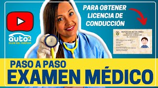 EXAMEN MÉDICO para  la Licencia de Conducción “Examen Psicosensométrico” Certificado de Aptitud 2020