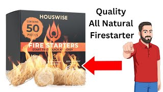 Houswise All Natural Firestarter Review: Quick, Easy, and Perfect for Grilling!