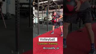 CONTRAST TRAINING your shoulders and triceps #volleyballworld #volleyballplayer #volleyballtraining