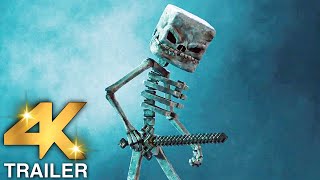 A MINECRAFT MOVIE "Creepers, Skeletons & Zombies" Trailer (4K ULTRA HD) 2025