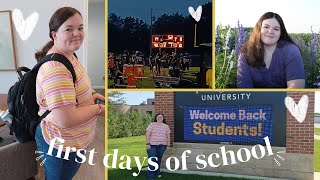 The First Week of Senior Year (dual enrollment, scheduling chaos, football game, & more!)