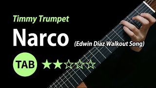 Narco (Edwin Diaz Walkout Song) - Tab & Lesson