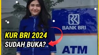 KUR BRI 2024 SUDAH DIBUKA ?@BUBINKWRITINGPAPER