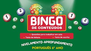 Bingo de Português 6º ano