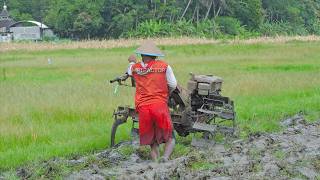 Grass And Weeds Removal Tractor Working