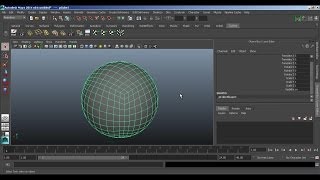 Maya Quad Sphere - Modeling Tutorial