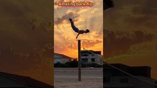 Beautiful view in nature||back flip#shorts#viral#trending