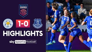 Momiki shines for Foxes ✨ | Leicester 1-0 Everton | WSL Highlights