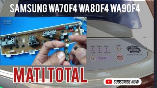 ALIEF TOEN || Memperbaiki Modul MC Samsung Diamond Drum 6T Mati Total || VLOG00203