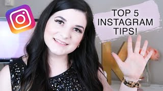 My Top 5 Tips To Grow Your Instagram! | Social Media Tips! | Small Business