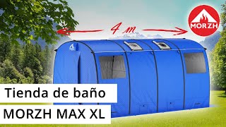 Revisión de gran Baño móvil MORSA MAX XL