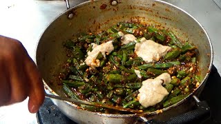 North Indian Bhindi Masala - Okra Masala | Indian Cuisine Recipes | Indian Street Food