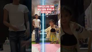 MGA ANAK NI MELAI CANTIVEROS NAKI TREND NARIN NG 'MAYBE THIS TIME'😂 #funnyshorts #trending