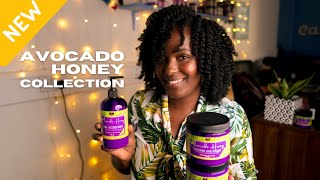 HOW TO DO A TWIST OUT ft New AVOCADO HONEY COLLECTION || MyCrownOfCurls