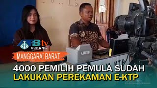 4000 Pemilih Pemula Sudah Lakukan Perekaman E KTP, Ditargetkan Sebelum Pemilihan Sudah Rampung