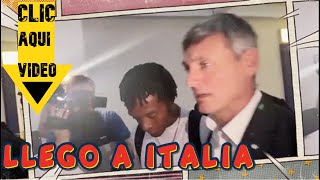 JUAN GUILLERMO CUADRADO ya esta en ITALIA y  exámenes médicos con el INTER de Milan