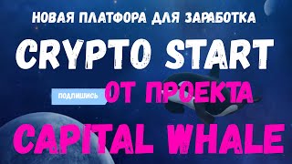 Подробный обзор заработка на Crypto Start от проекта Capital Whale | Проект от Капиталистов