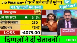 Jio financial share latest news|jio financial share recovery news|Jio financial services