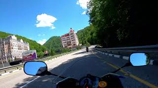 Krasnaya Polyana-Esto-Sadok. Yamaha r1