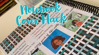 Hack for Changing Notebook Cover | Journaling Tips & Tricks