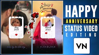 Wedding Anniversary Status Video Editing Vn App | New Concept Anniversary Status Video Editing