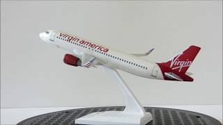 Acapsule.com Product Video Skymarks Virgin America A320