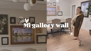 Cómo decorar una pared con cuadros y arte | Haz tu propia galería de arte