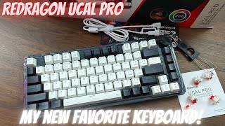 Redragon Ucal Pro - Gasketed Mechanical Keyboard!