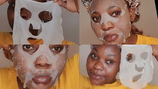 I used this Face Mask (Vitamin C&EB)See What Happens Watch the video