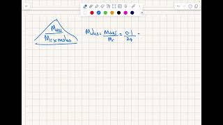 Moles of magnesium