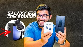 COMPREI um Galaxy S23 e Ganhei um Brinde (Galaxy Buds FE)