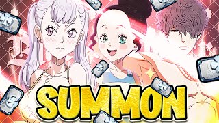 UNLUCKY BUT VERY LUCKY SUMMONS ON SEASON 2!! | Black Clover Mobile